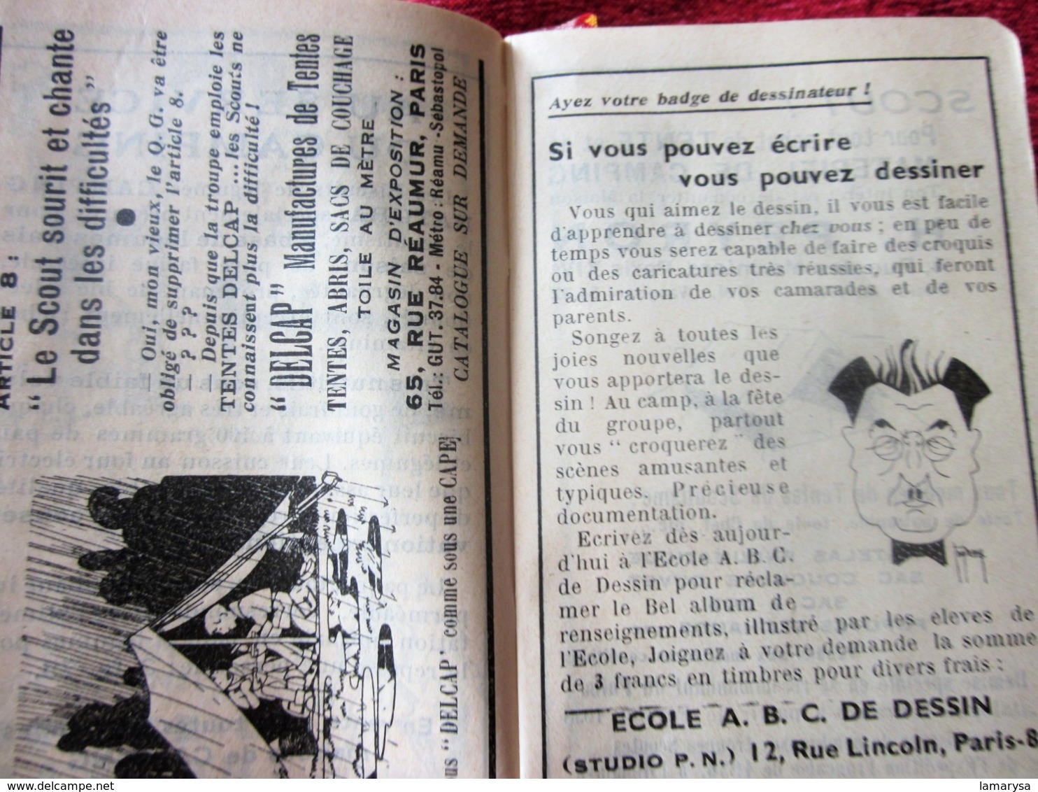 1938 AGENDA PALBA GUIDES DE FRANCE-LOI SCOUTE-PHOTOS-NOTES-JAMBOREE SCOUT INTERNATIONAL CONÇU SPÉCIALEMENT PR SCOUTISME