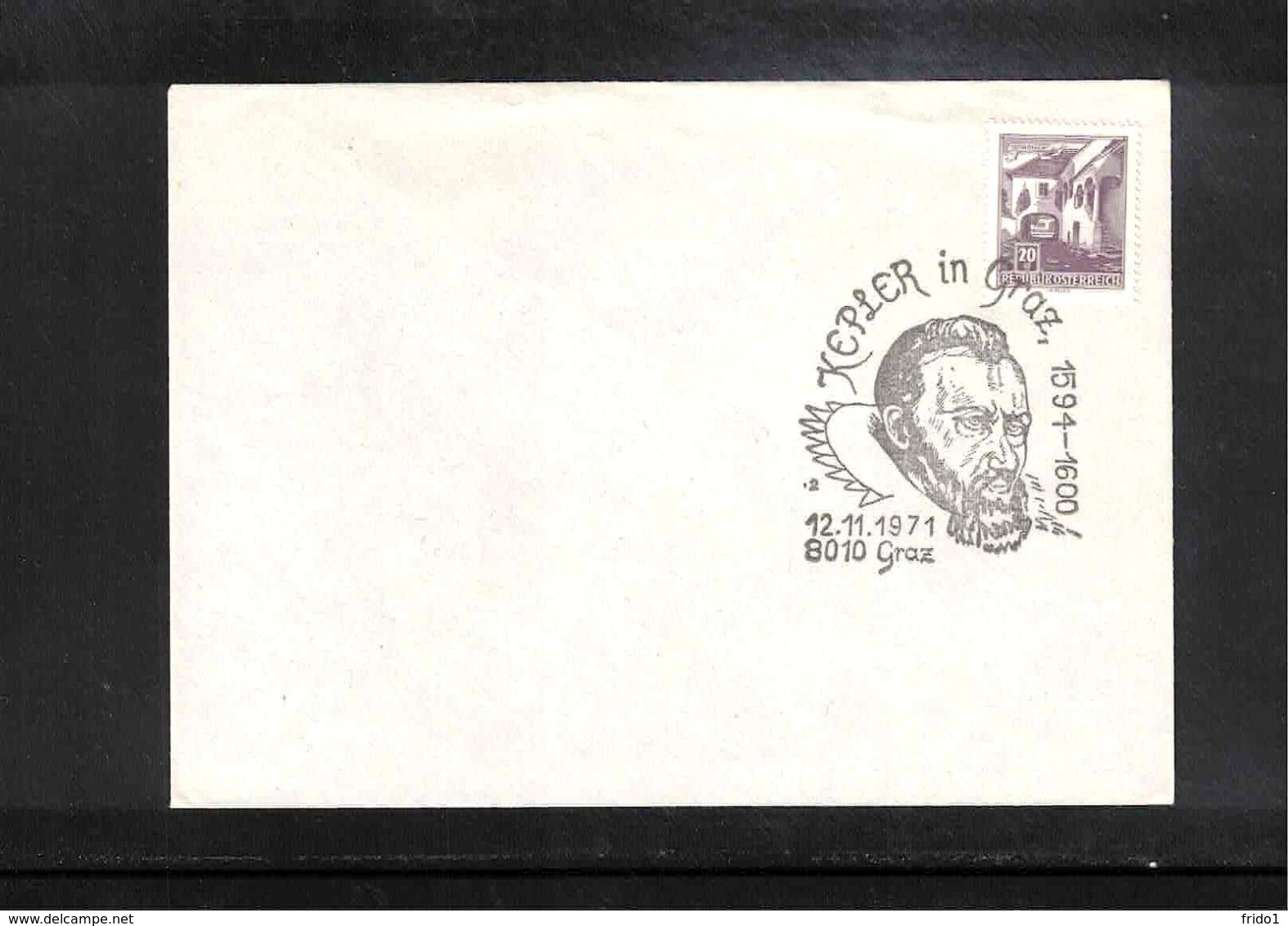 Austria / Oesterreich 1971 Astronomy Johannes Kepler Interesting Cover - Astronomie