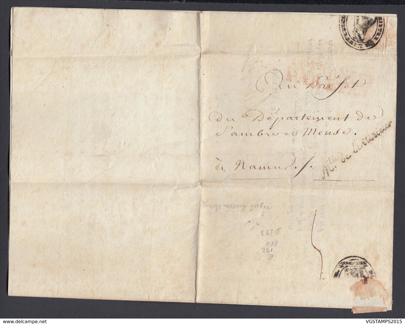 France 1800- Précurseur De Paris à Namur...... (VG) DC-4262 - 1701-1800: Voorlopers XVIII