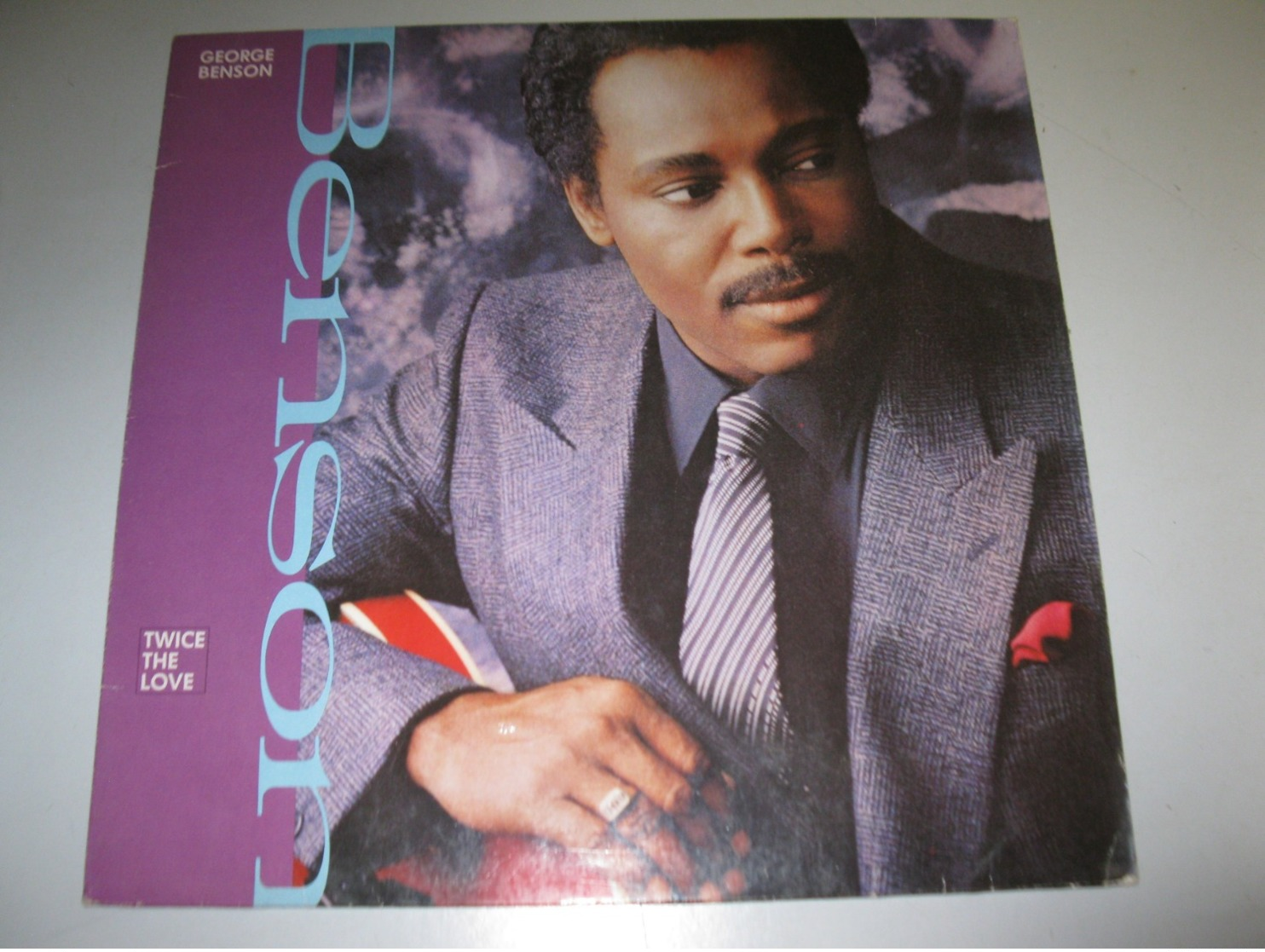 VINYLE GEORGE BENSON "TWICE THE LOVE" 33 T WARNER (1988) - Andere & Zonder Classificatie