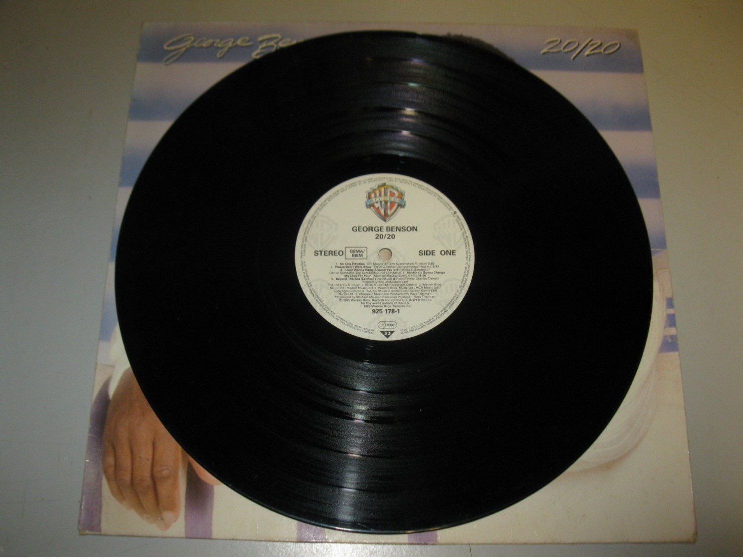 VINYLE GEORGE BENSON "20/20"  33 T WARNER (1985) - Altri & Non Classificati