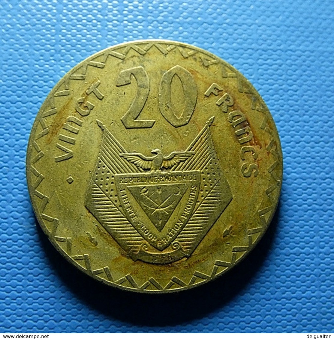 Rwanda 20 Francs 1977 - Rwanda