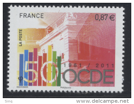 N° 4563 OCDE Faciale 0,87 € - Nuovi