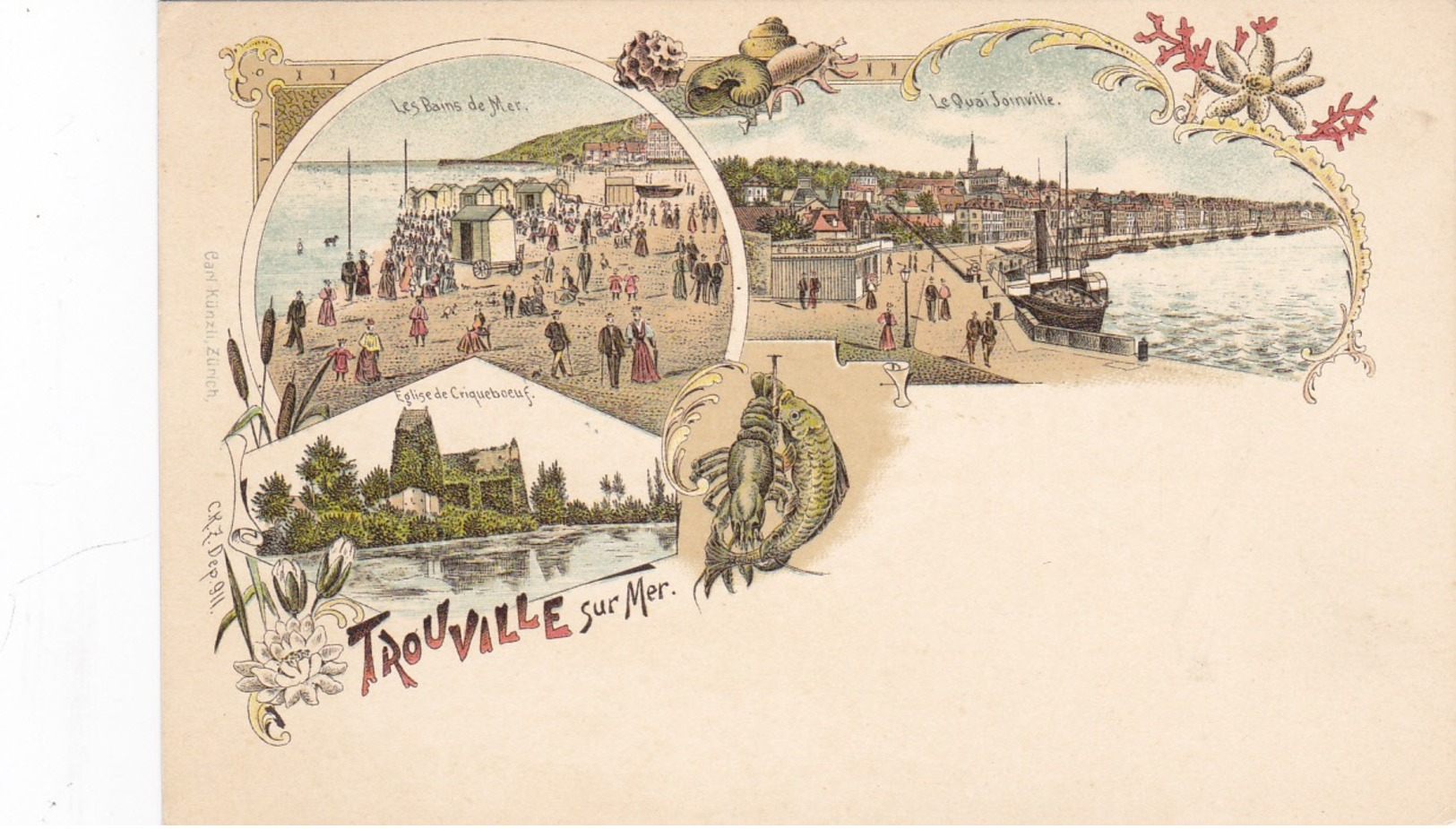 Trouville-sur-Mer , France , 1890s - Trouville