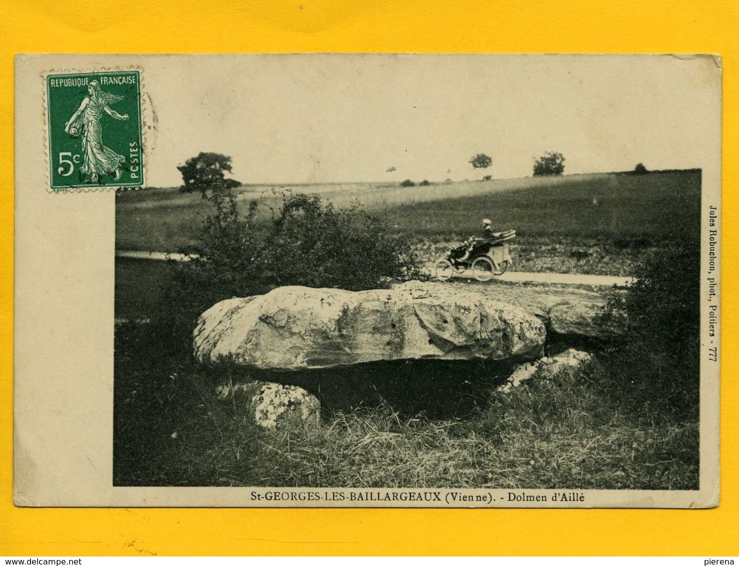 86D9 - Saint Georges Les Baillargraux - Dolmen D'Aillé - Saint Georges Les Baillargeaux