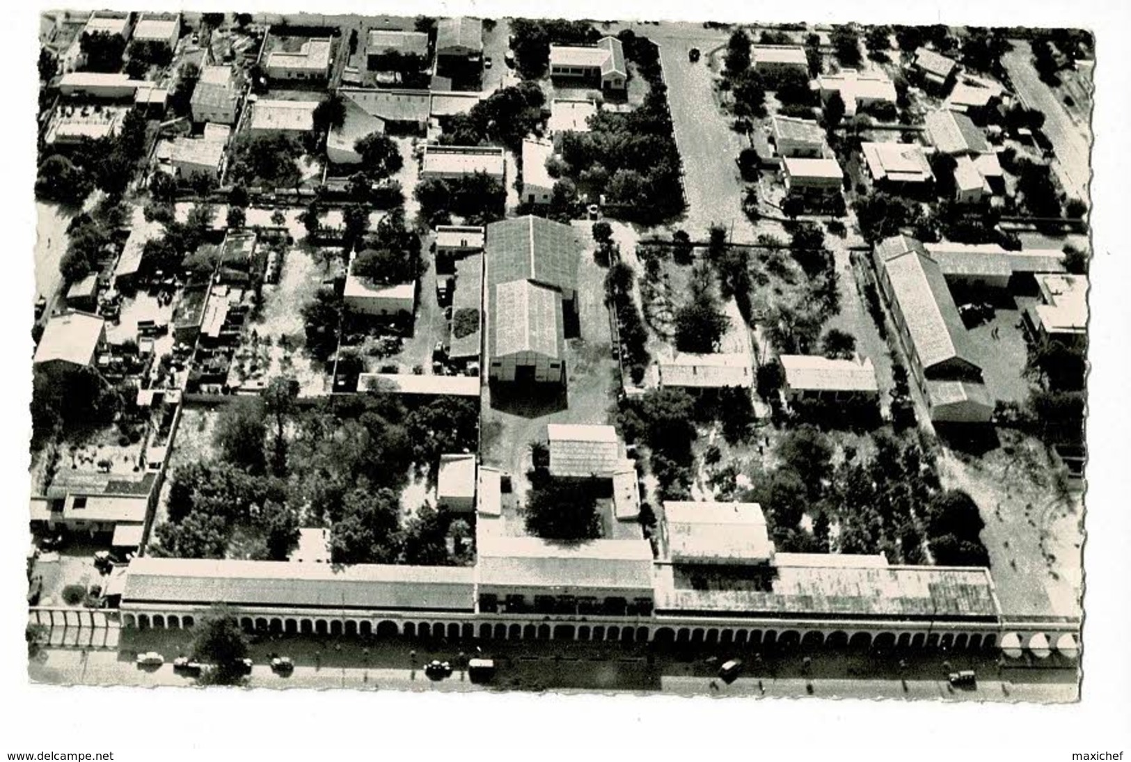 2574 - Fort Lamy - Un Aspect Du Quartier Commercial - Vue Aérienne - Pas Circulé - Chad