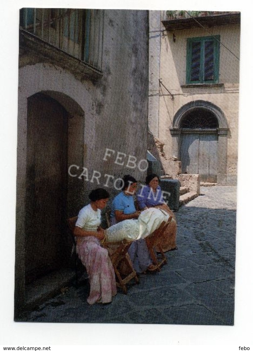 Isernia Antica Lavorazione Del Tombolo Non Viaggiata - Isernia