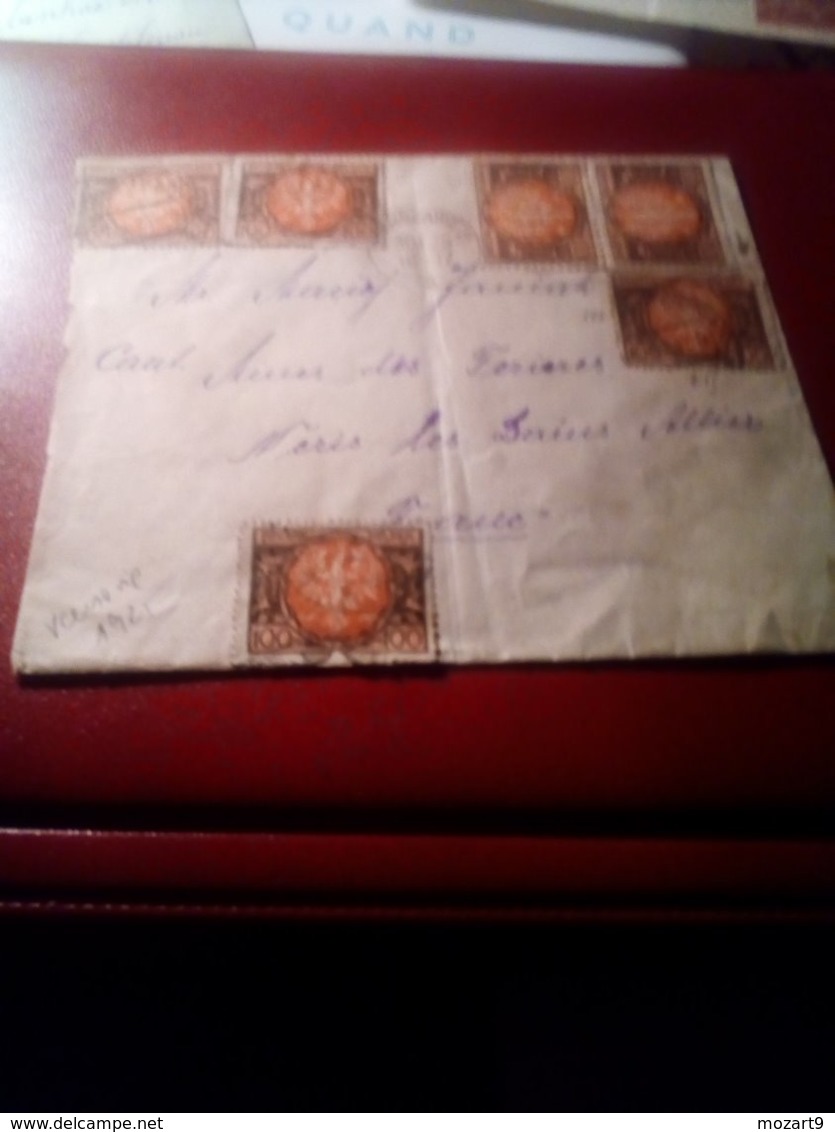 Lettre  VARSOVIE 1925 Bel Affr Pour La France - Lettres & Documents