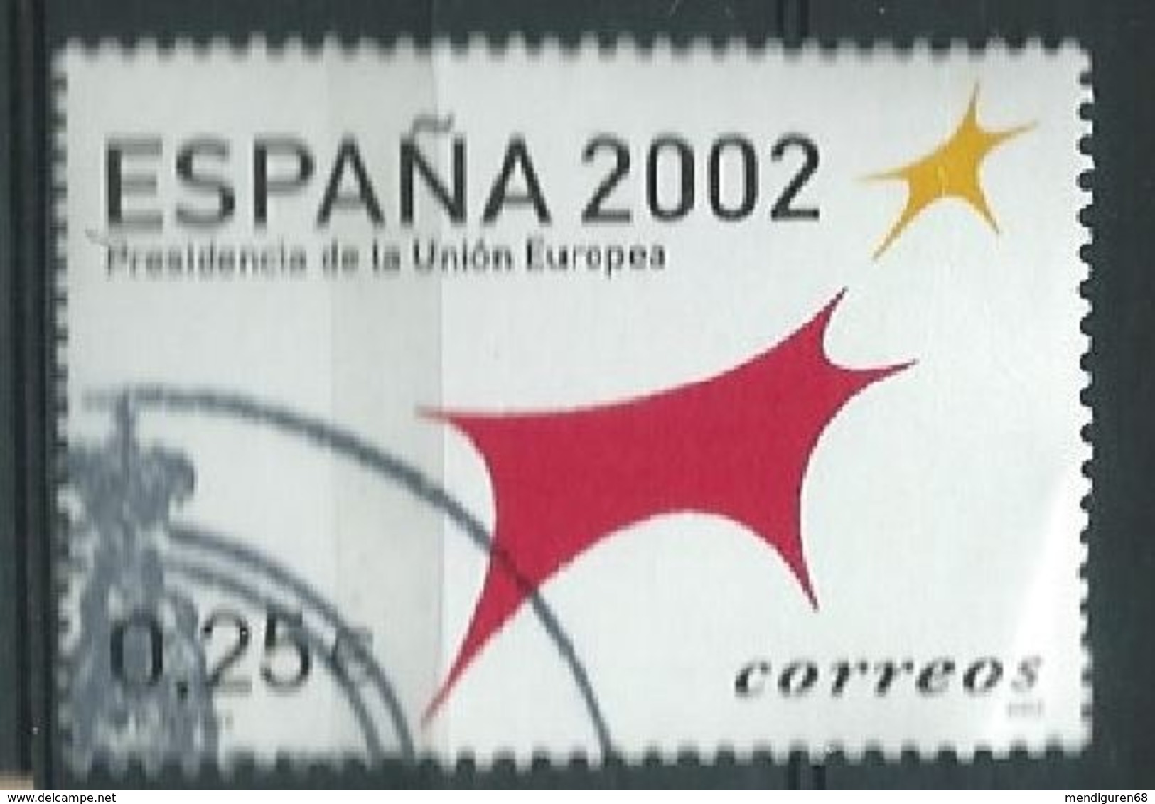 SPANIEN ESPAÑA SPAIN 2002 SPANISH PRESIDENCY OF THE EUROPEAN UNION USED ED 3865 YT 3422 MI 3702 SG 3835 SC 3141 - Gebraucht