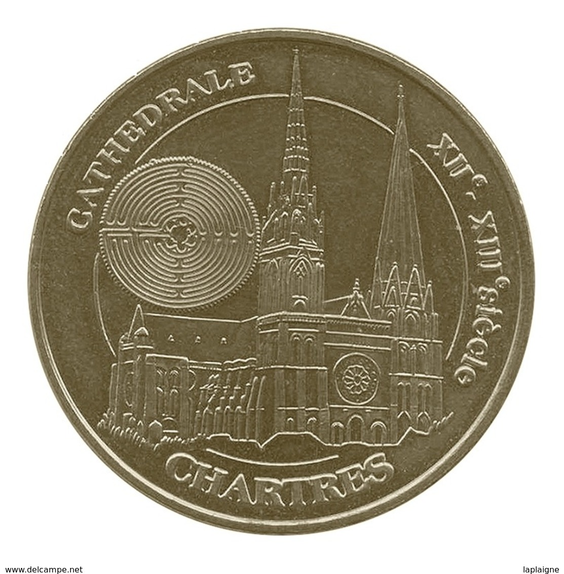 Monnaie De Paris , 2019 , Chartres , Cathédrale , Labyrinthe - Autres & Non Classés