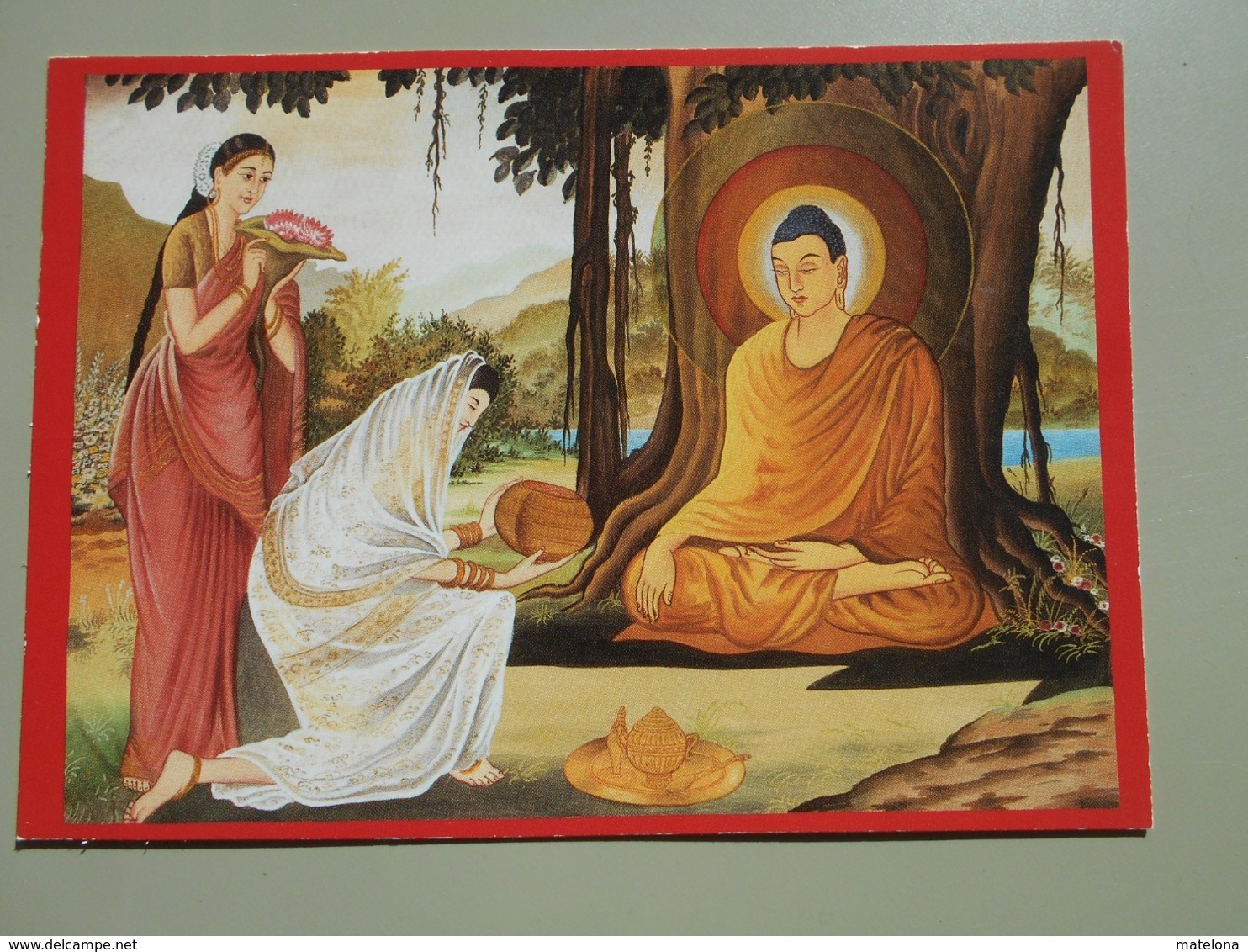 INDE THE BUDDHA REACHES ENLIGHTENMENT ONLY AFTER GIVING UP ALL EXTREMES AND ACCEPTING FOOD TUSHITA - India