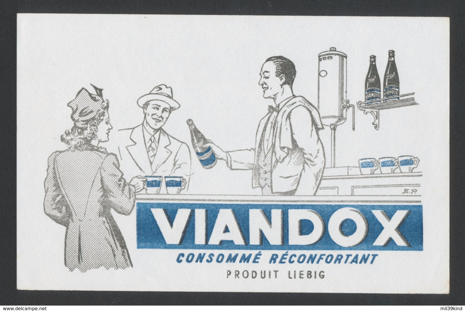 Buvard  -  VIANDOX - PRODUIT LIEBIG - Potages & Sauces