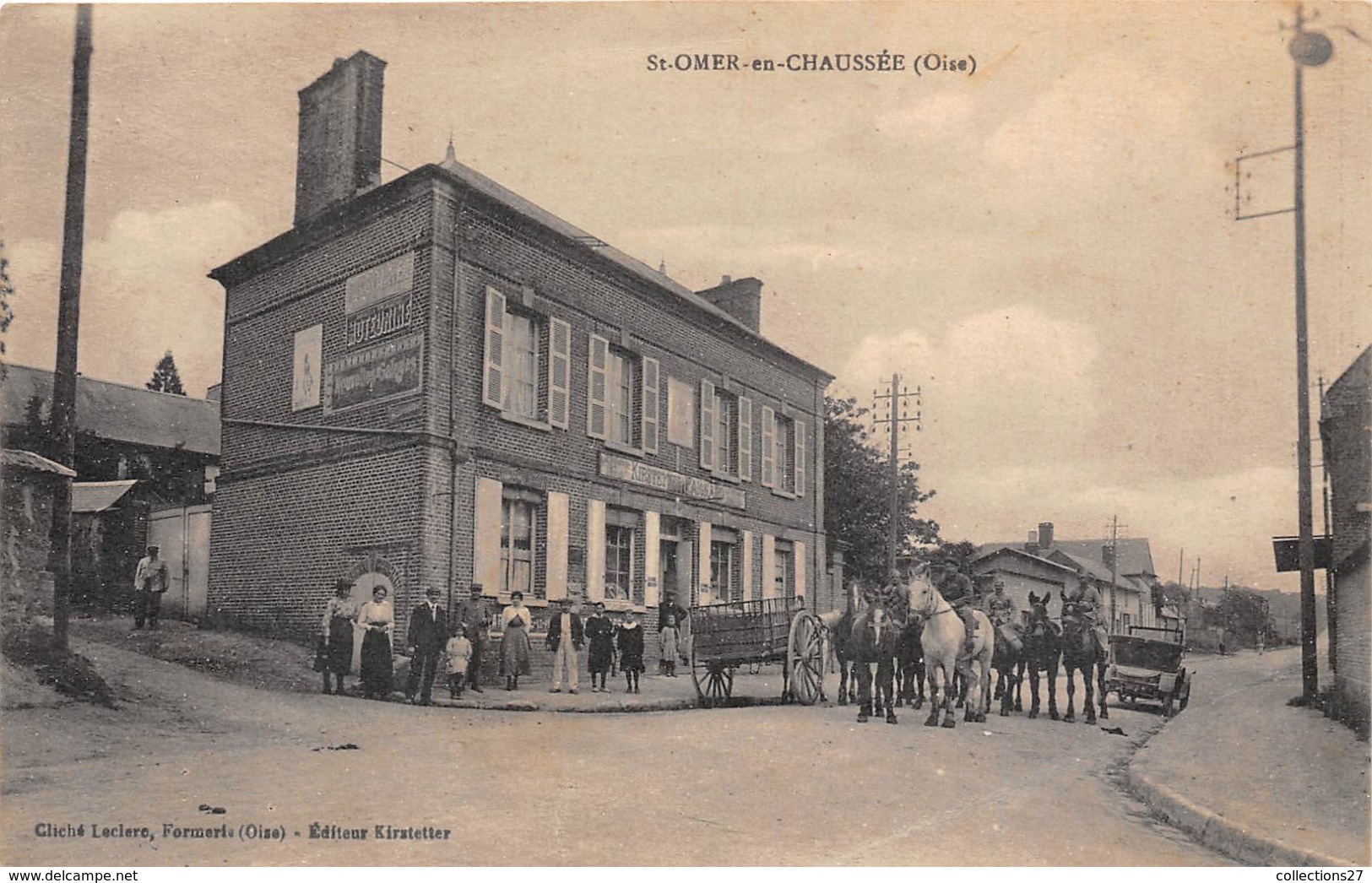 60-SAINT-OMER-EN-CHAUSEE- UNE RUE - Autres & Non Classés