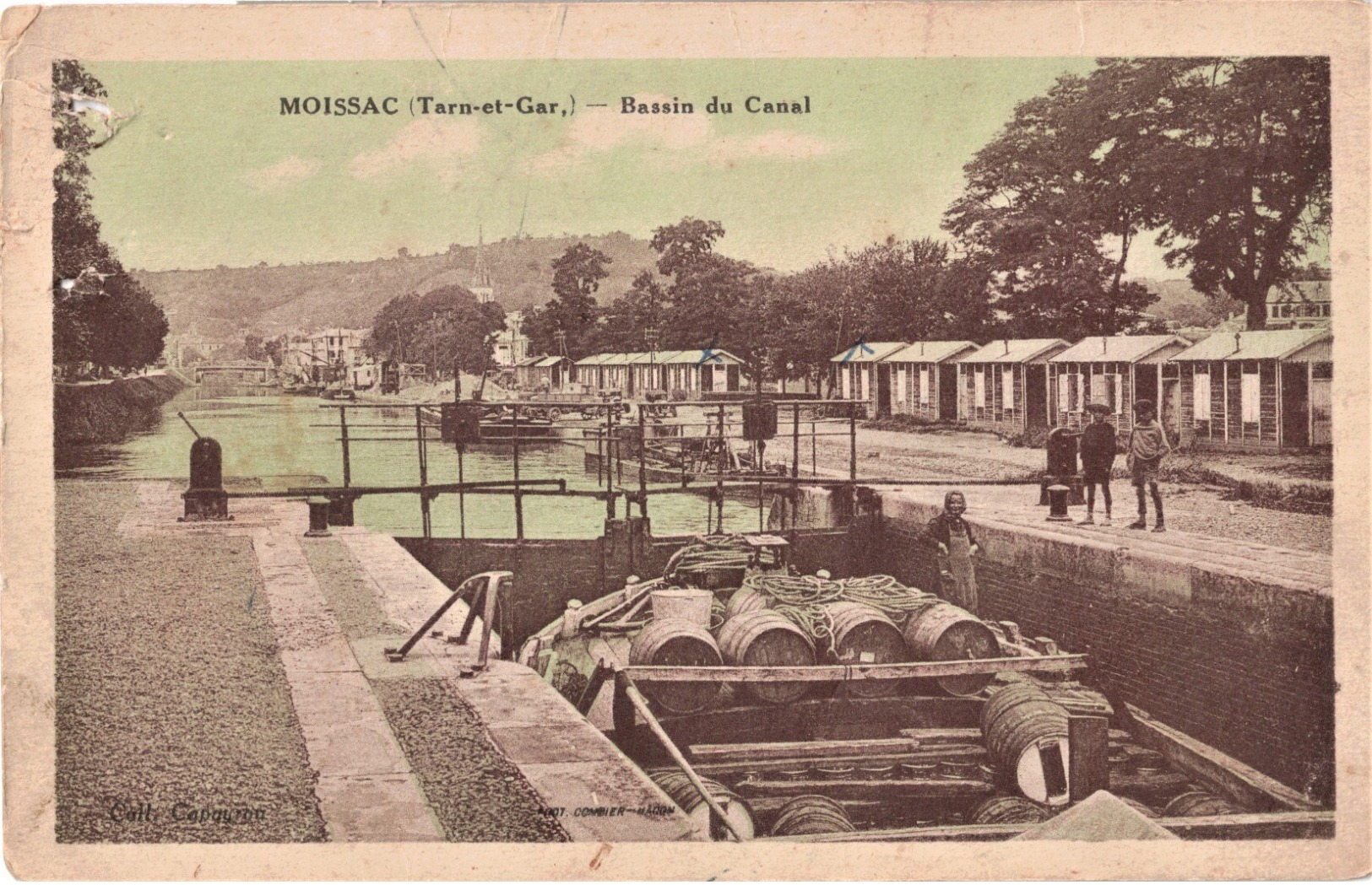 MOISSAC - BASSIN  DU  CANAL - - Moissac