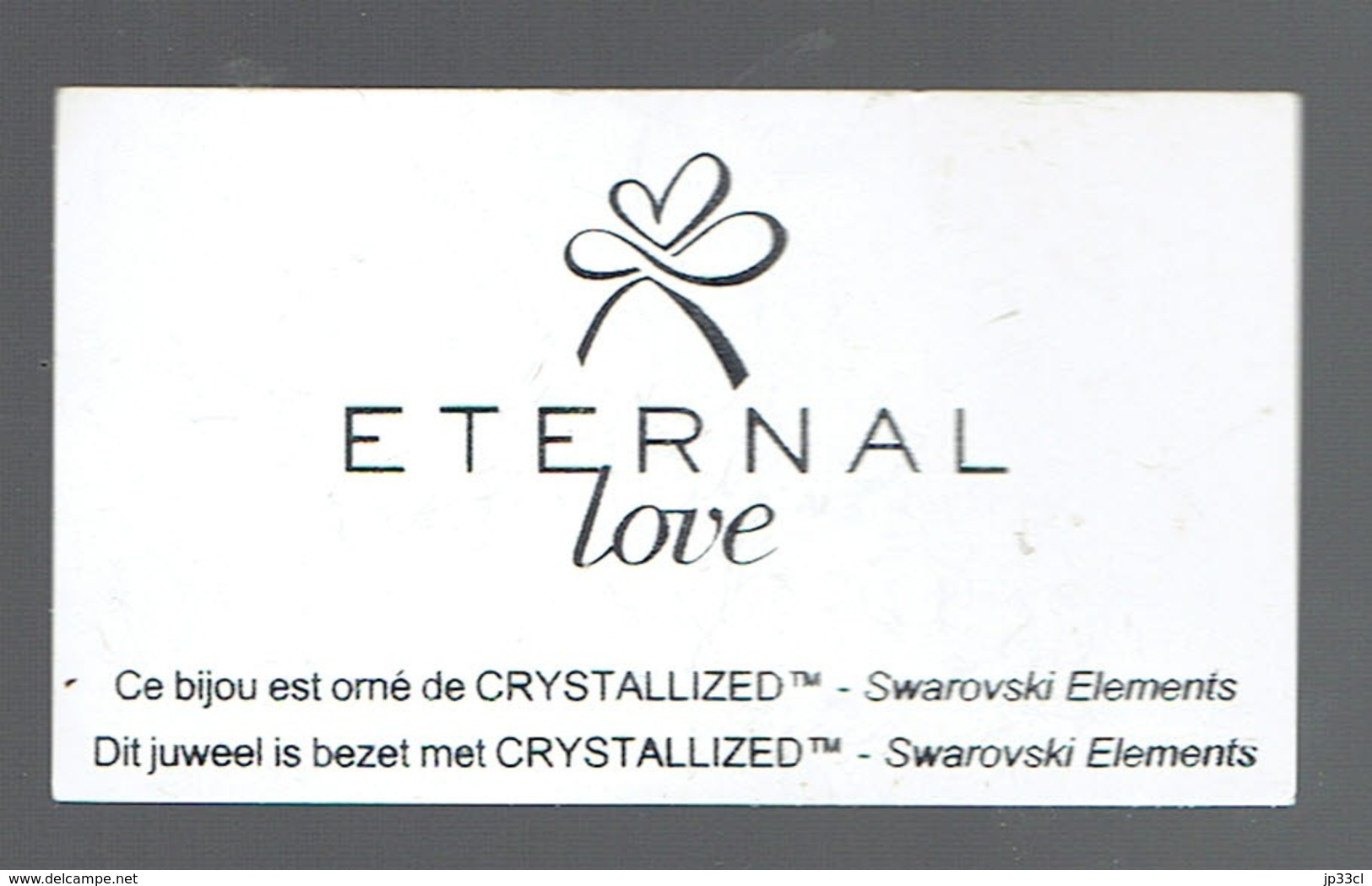 Ensemble Pendentif + Boucles D'oreilles Eternal Love Orné De CRYSTALLIZED TM - Swarovski Elements - Pendentifs