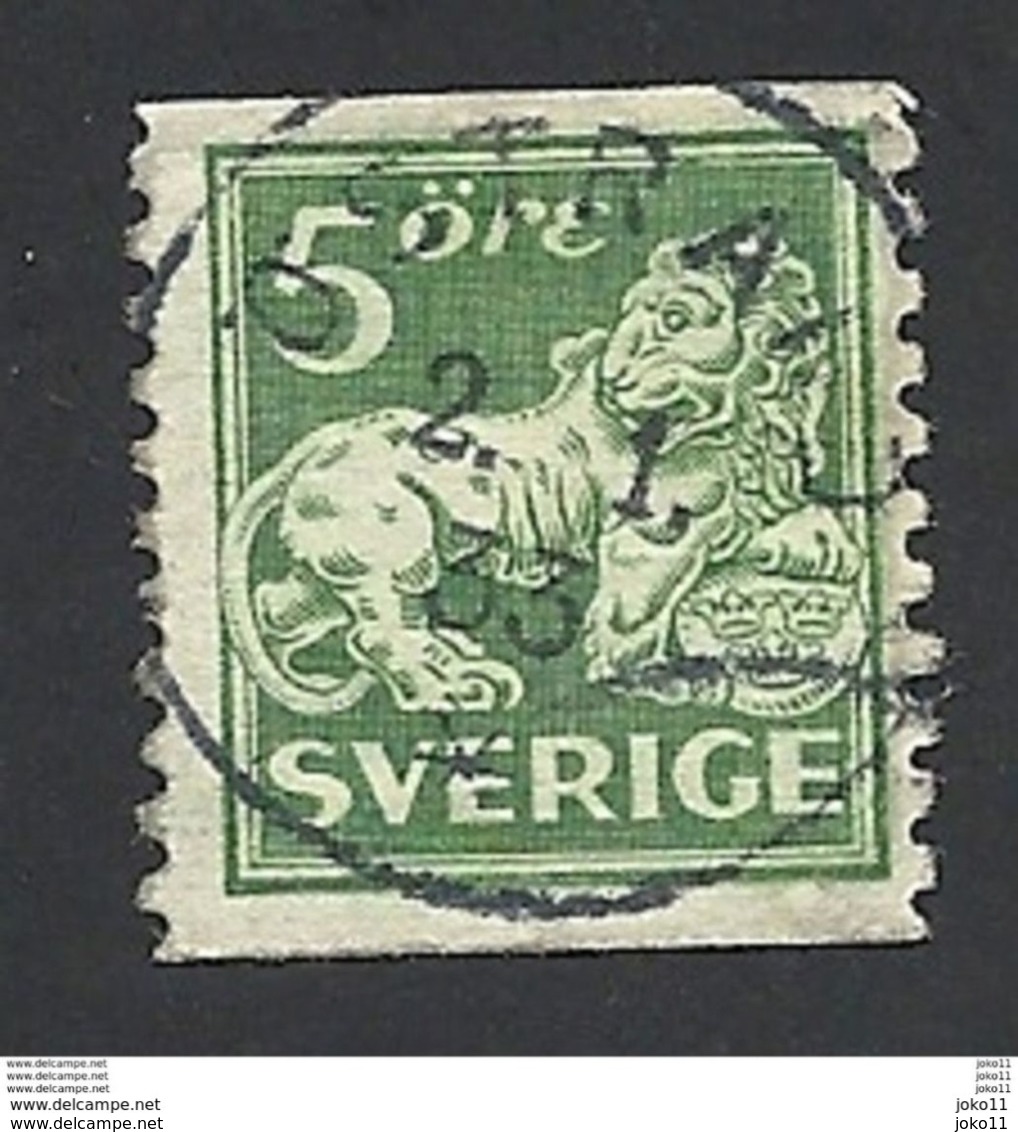 Schweden, 1921, Michel-Nr. 175 I, WA, Gestempelt - Gebraucht