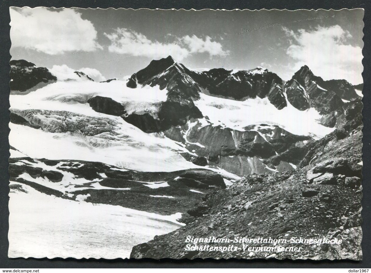 Schneeglocke (3223 M) – Silvrettahorn (3244 M - Montafon  -NOT Used - See The 2 Scans For Condition. ( Originalscan !! ) - Sonstige & Ohne Zuordnung