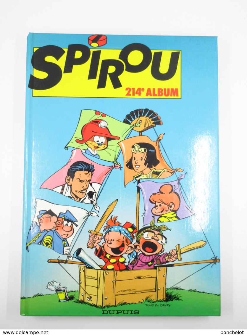 BD RELIURE Spirou 214 - Spirou Magazine