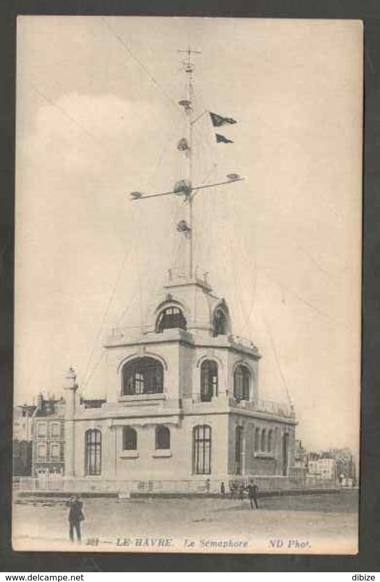 CPSM. France. Le Havre. Le Sémaphore. - Faros