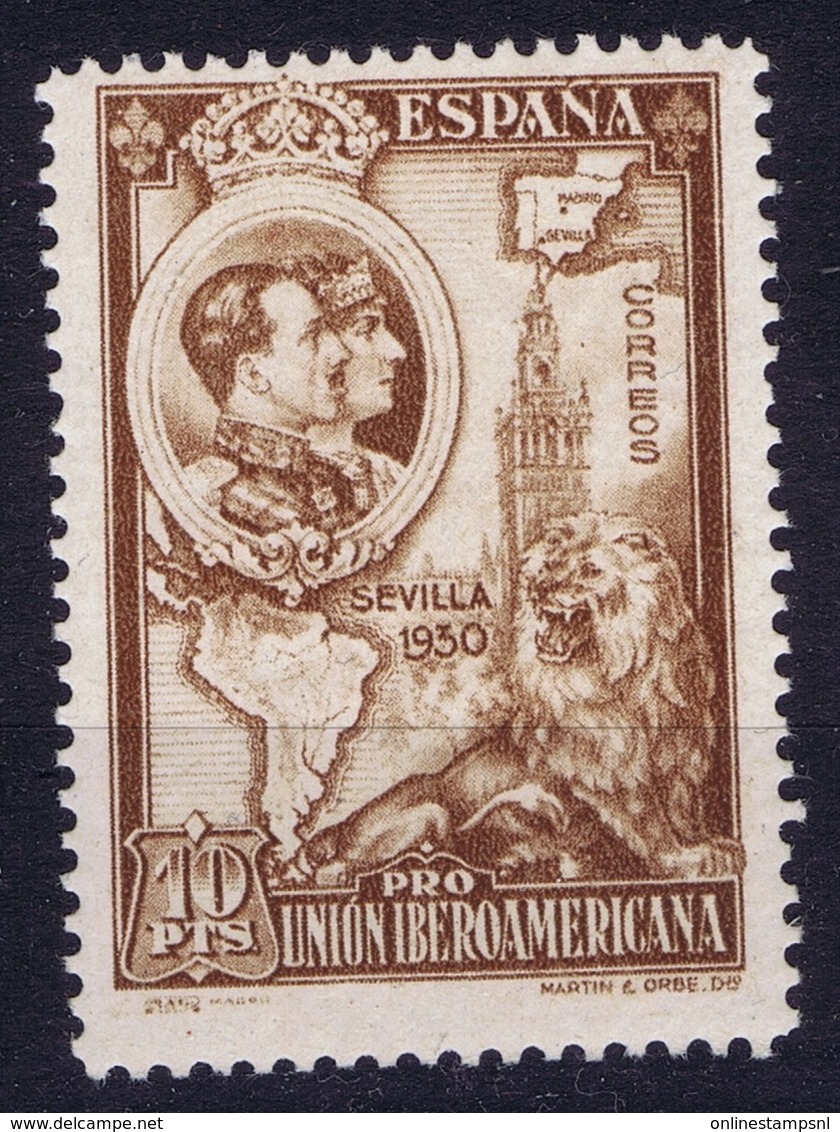 Spain: Edifil 580 / 81  Mi 552 A MH/* Flz/ Charniere  1930 - Nuovi