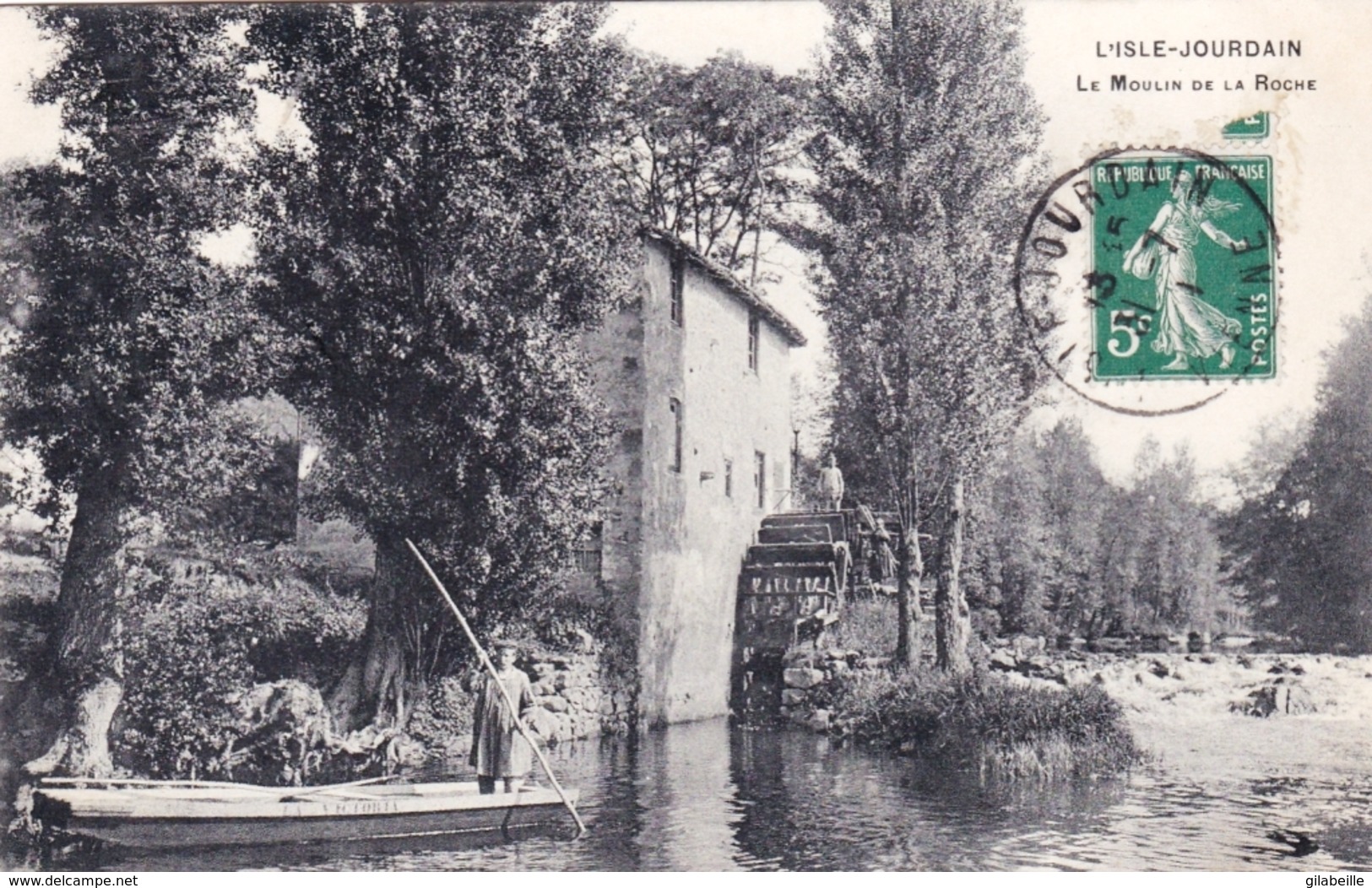 86 - Vienne - L ISLE JOURDAIN - Le Moulin De La Roche - L'Isle Jourdain