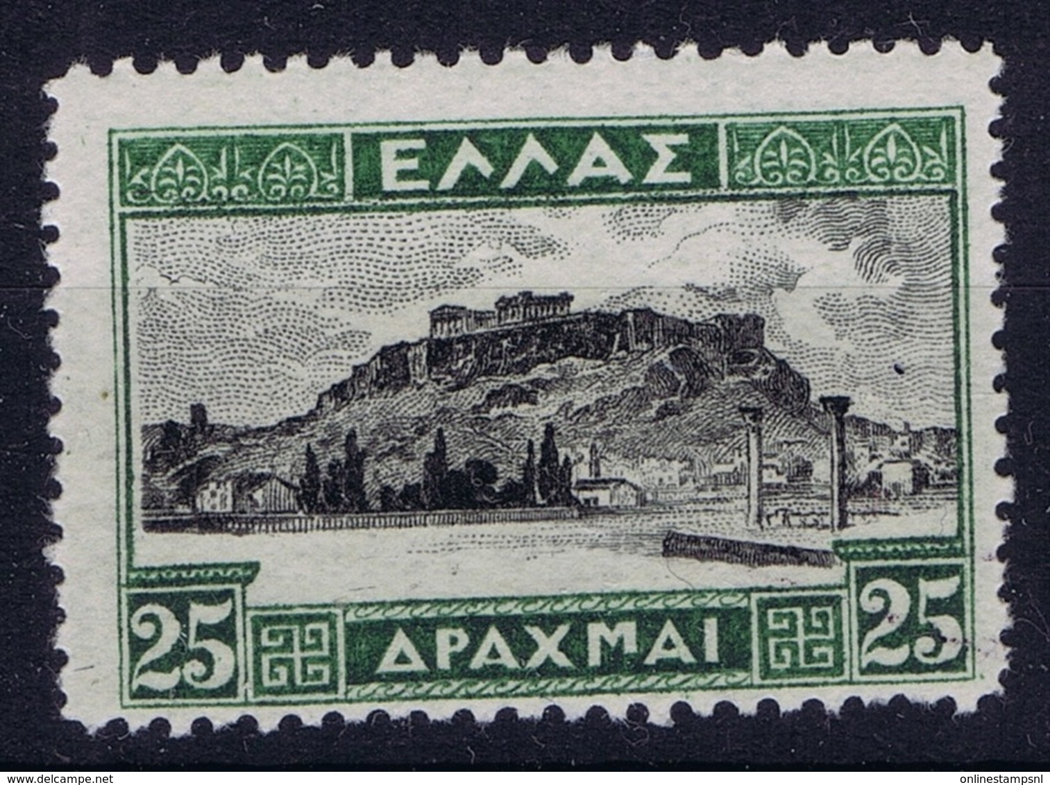 Greece : Mi 317 I   MH/* Flz/ Charniere   1927 - Neufs