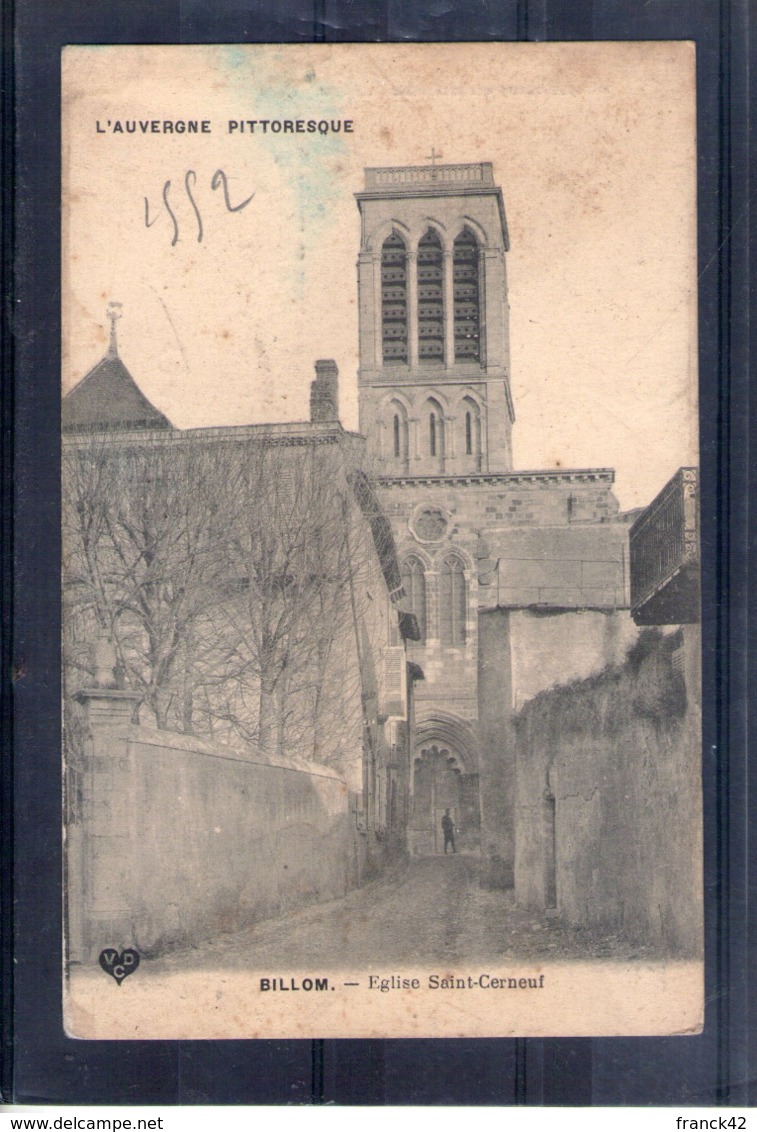 63. Billom. église Saint Cerneuf - Autres & Non Classés