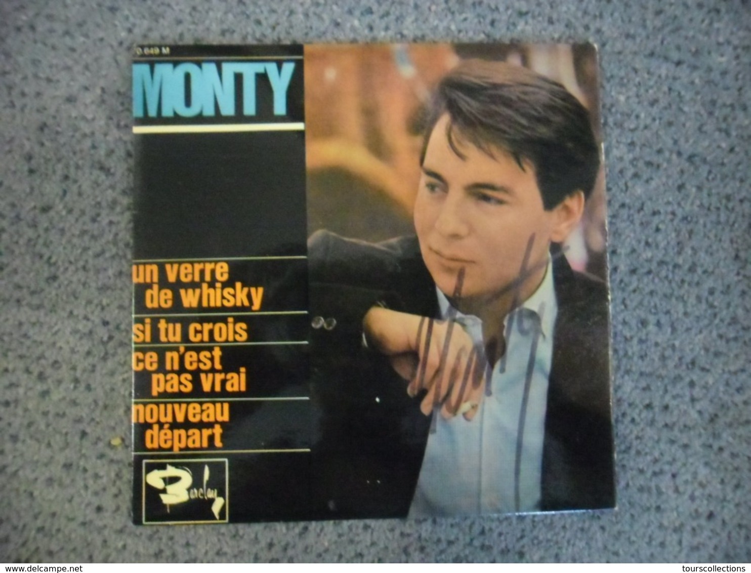 Vinyle 45 Tours 4 Titres AUTOGRAPHE MONTY Un Verre De Whisky Barclay 70649 M - Collectors