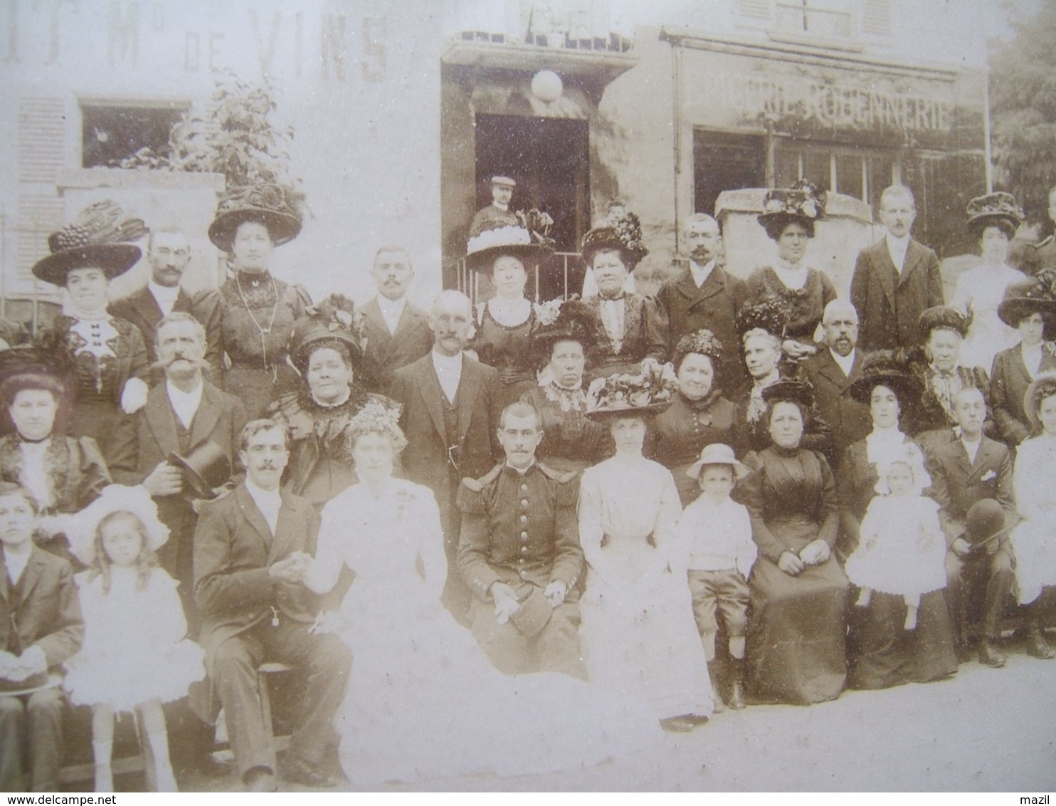 Coucelles-sous-Jouarre  .  Ancienne Photo De Mariage. - Lieux