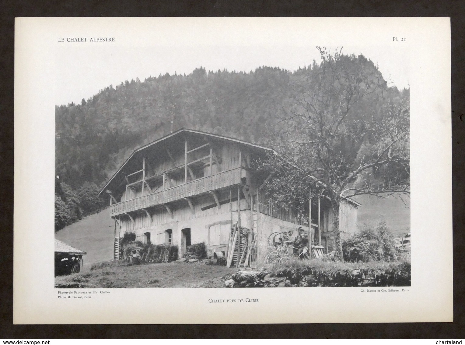 Architettura Montana - J. Gauthier  - Le Chalet Alpestre - 1^ Ed. 1934 - RARO - Otros & Sin Clasificación