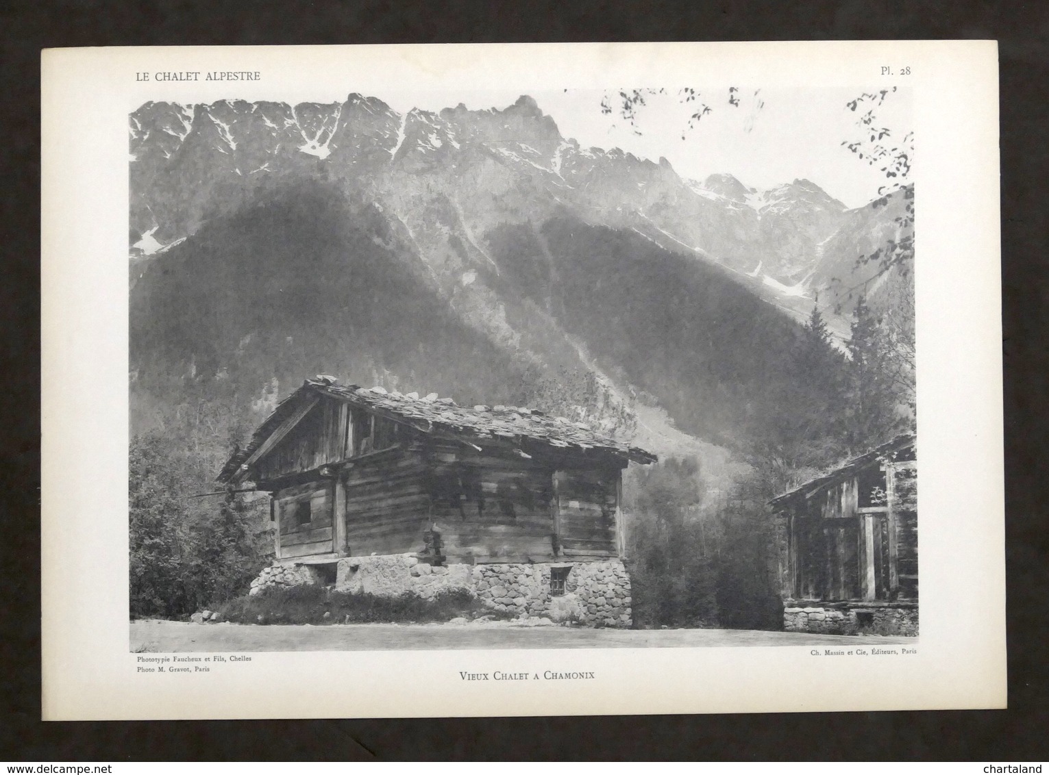 Architettura Montana - J. Gauthier  - Le Chalet Alpestre - 1^ Ed. 1934 - RARO - Otros & Sin Clasificación