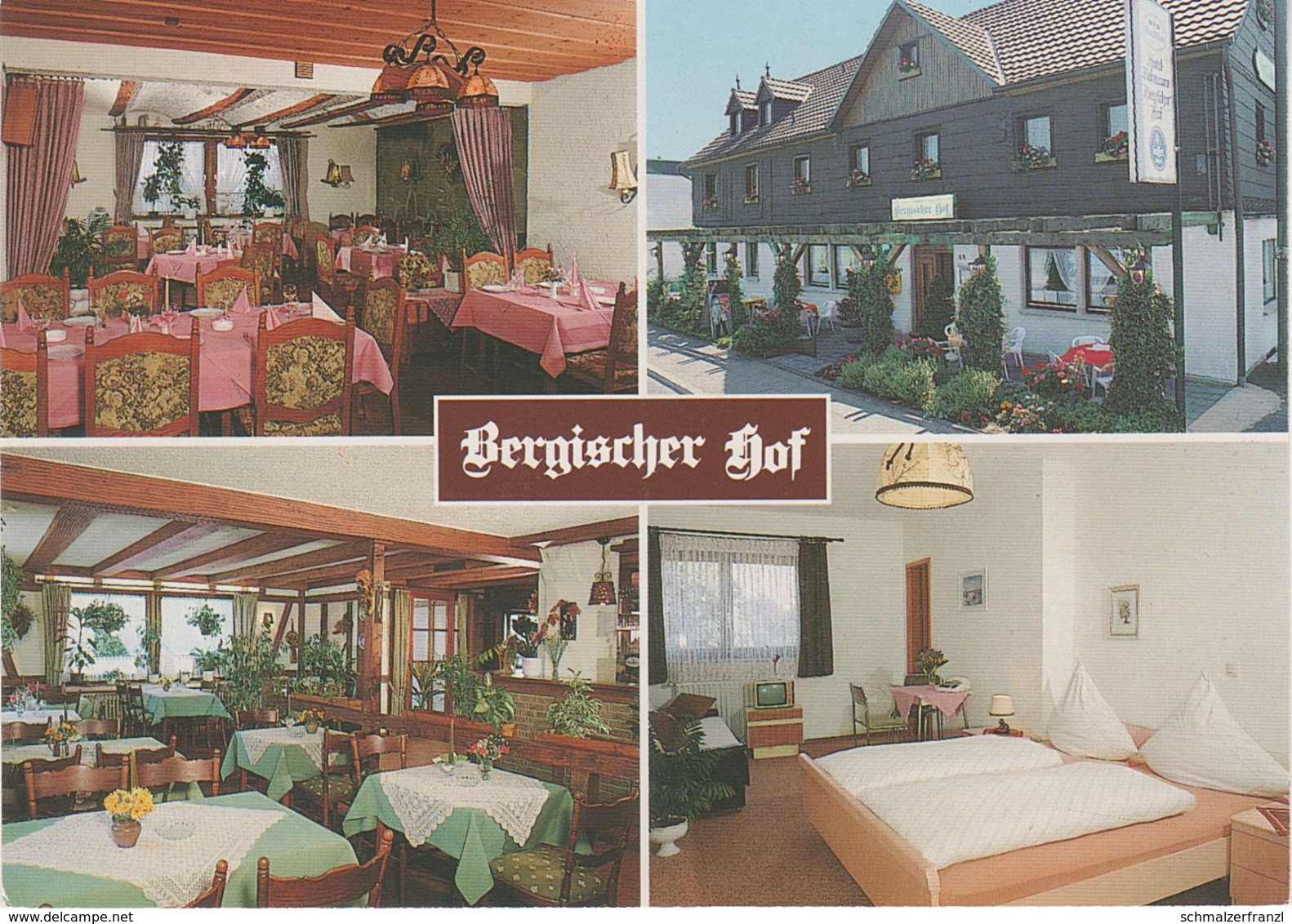 AK Marialinden Hotel Restaurant Bergischer Hof Pilgerstraße 64 A Overath Much Engelskirchen Seelscheid Bergisches Land - Overath