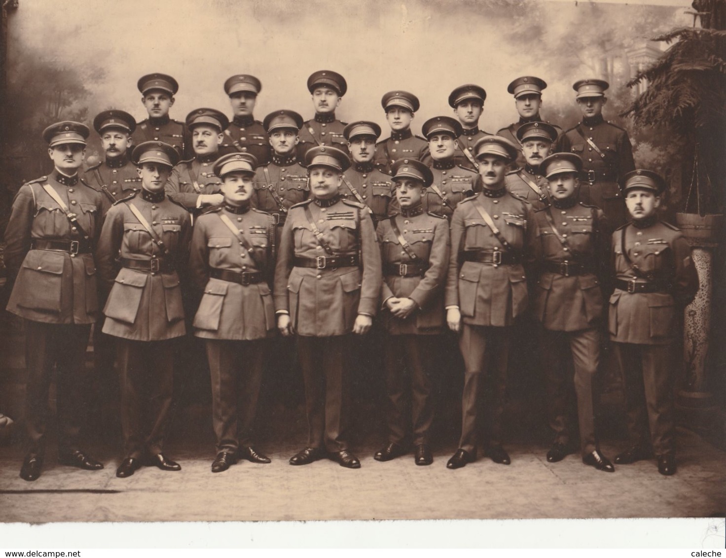 Officiers De L'armée Belge ( Laquelle ?????) -archive Marcel Serrain à Saint-Adresse - Army: Belgium