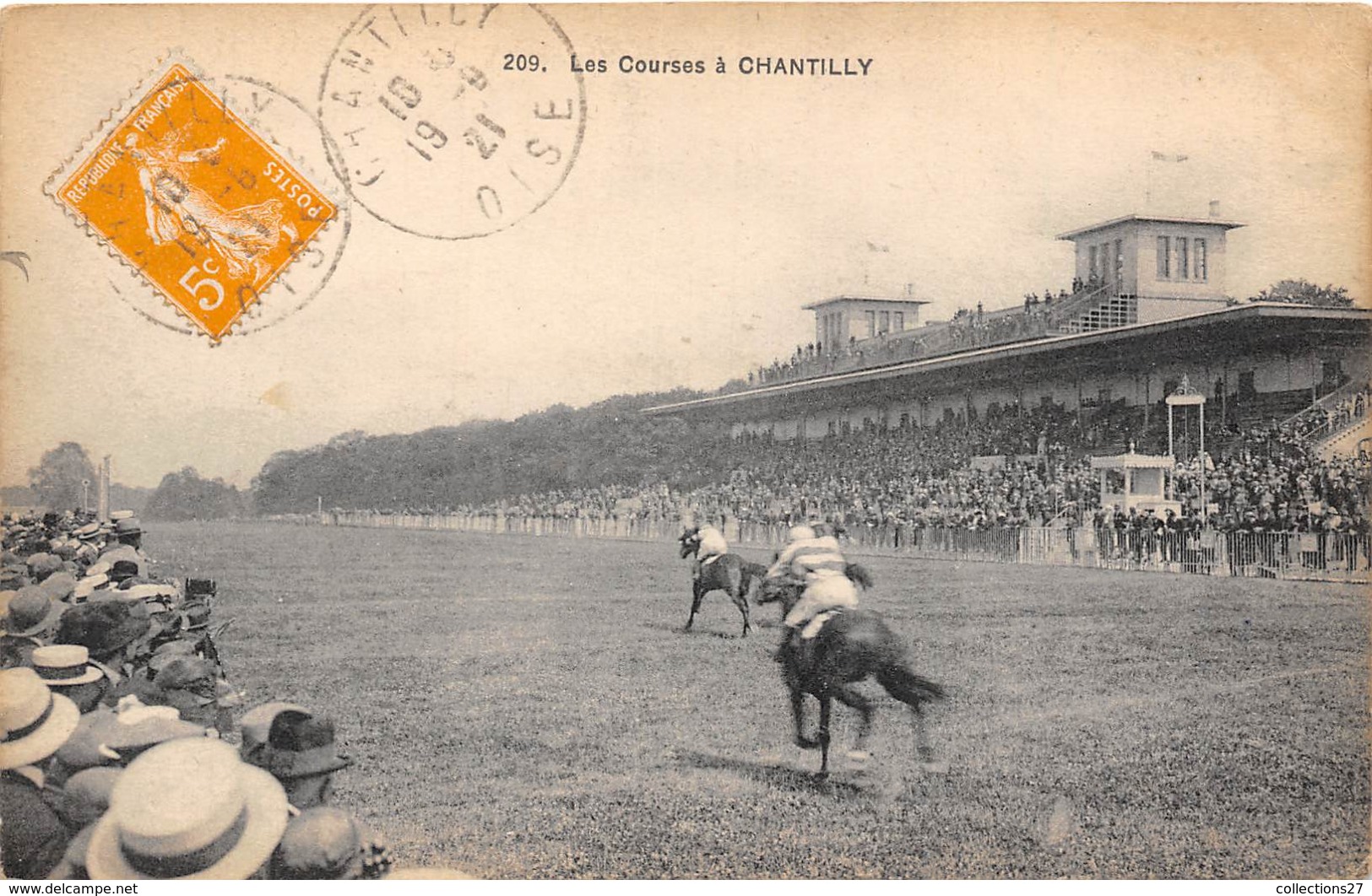 60-CHANTILLY- LES COURSES - Chantilly