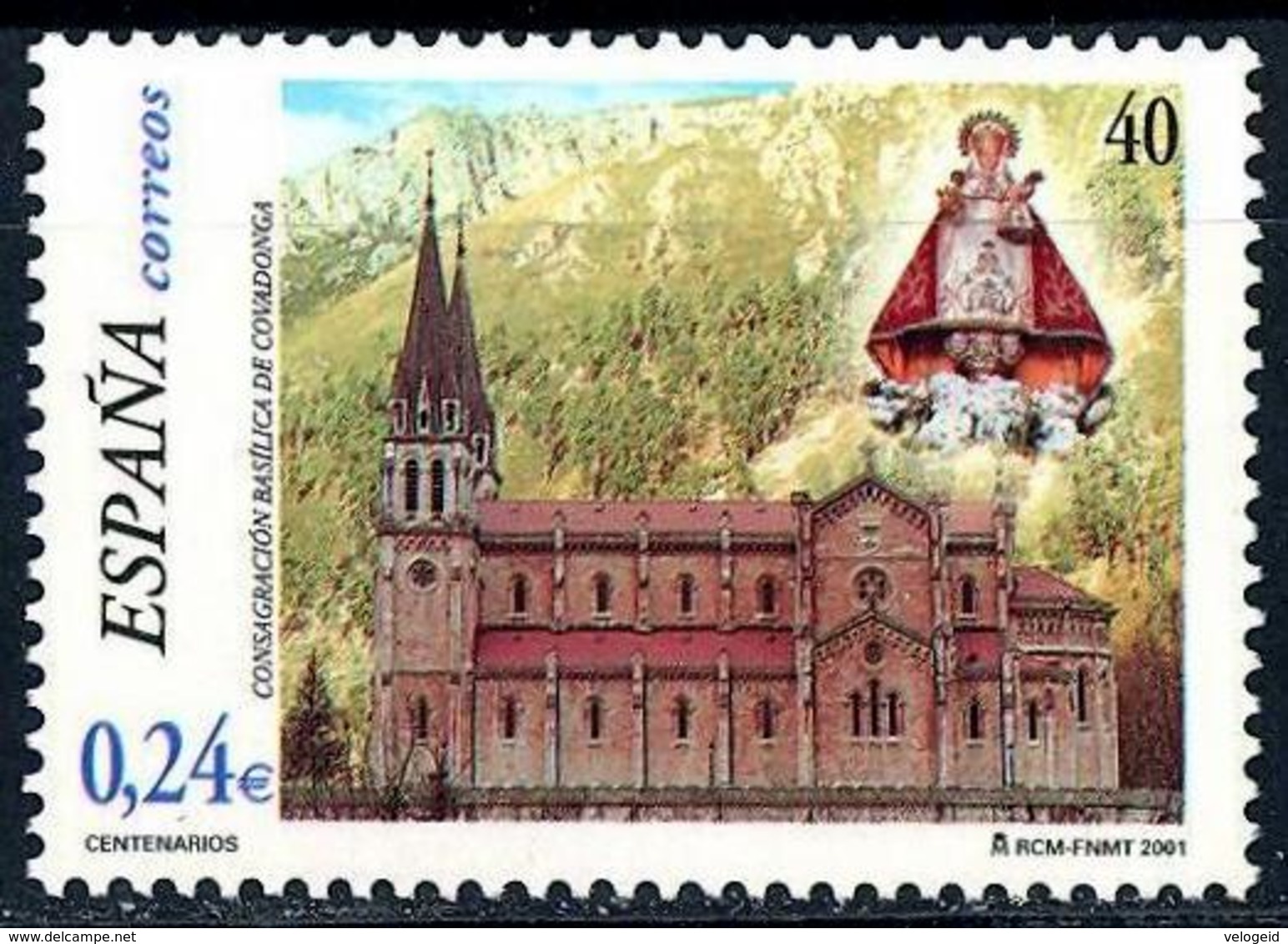 España. Spain. 2001. Basilica De Covadonga. Asturias - Nuevos