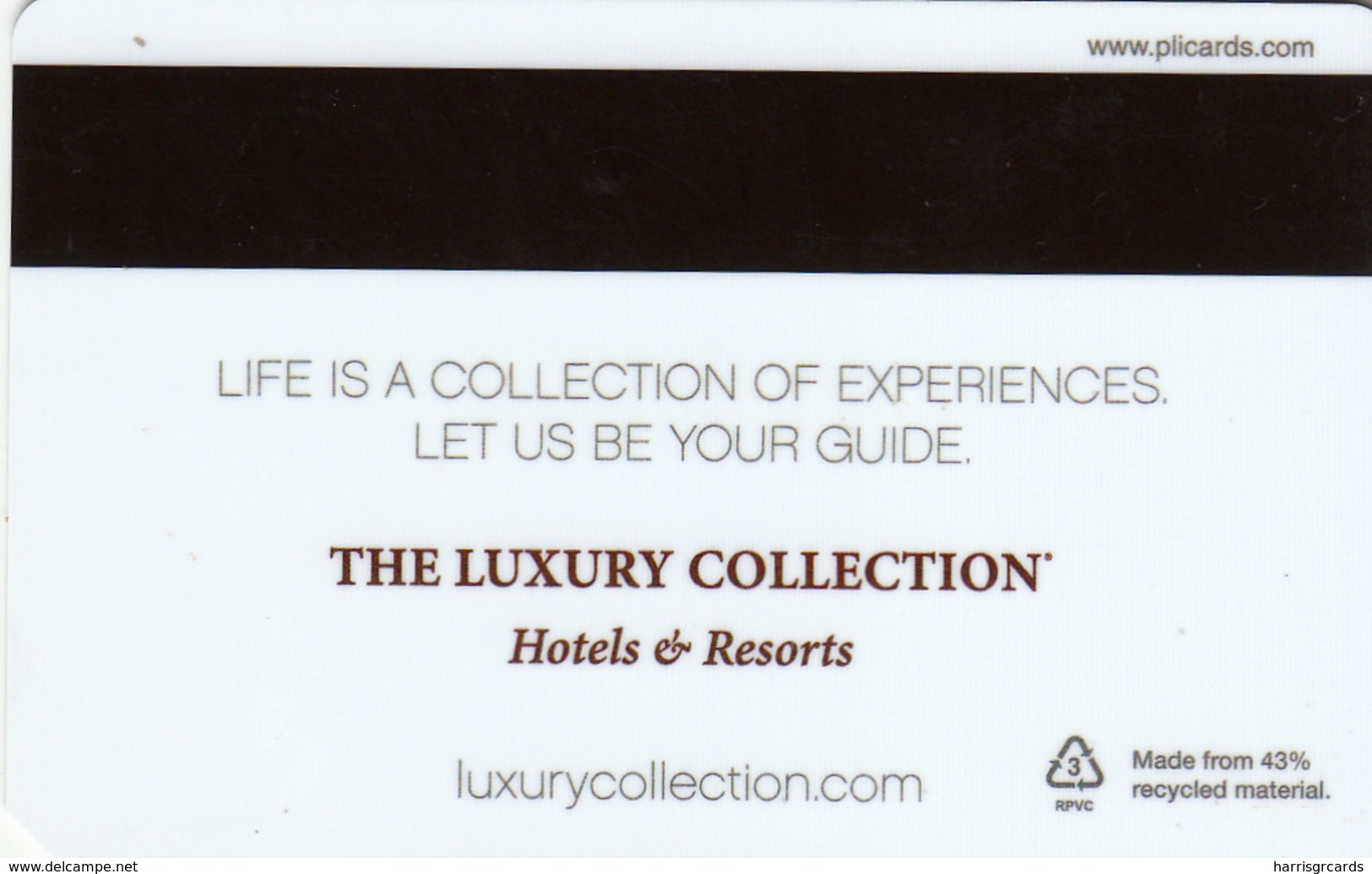 USA Hotel Keycard - The LUXURY Collection ,used - Hotel Keycards