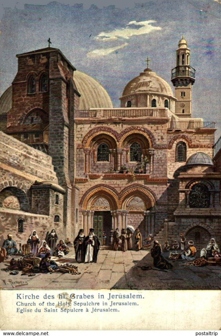 JERUSALEM.  CHURCH OF THE HOLY SEPULCRE - Israel