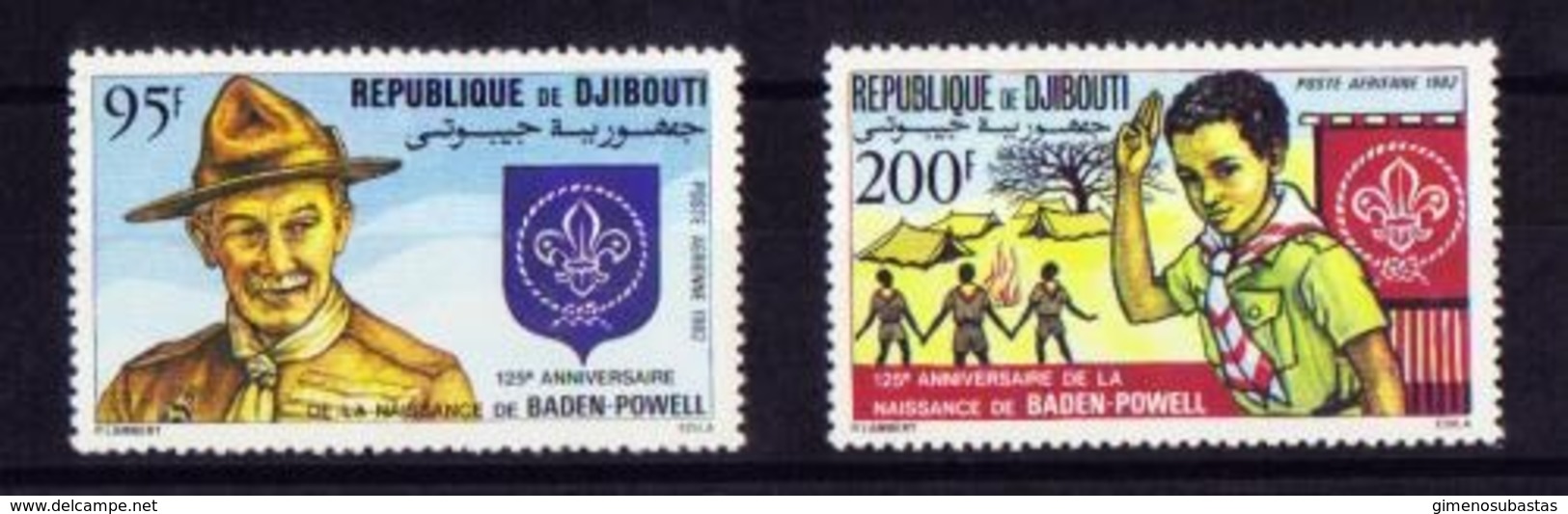 Djibouti A 169/70 Nuevo - Dschibuti (1977-...)