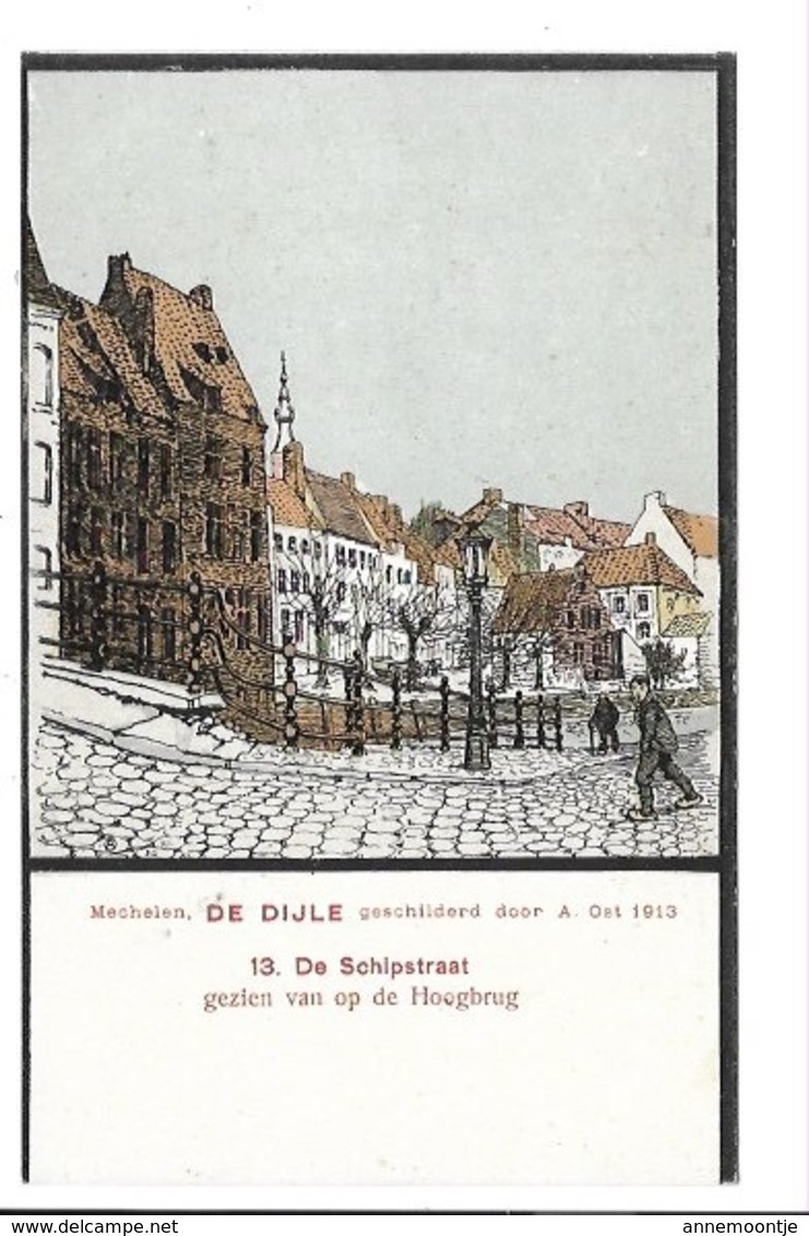 Alfred Ost - Mechelen - De Dijle N°13...... - Mechelen