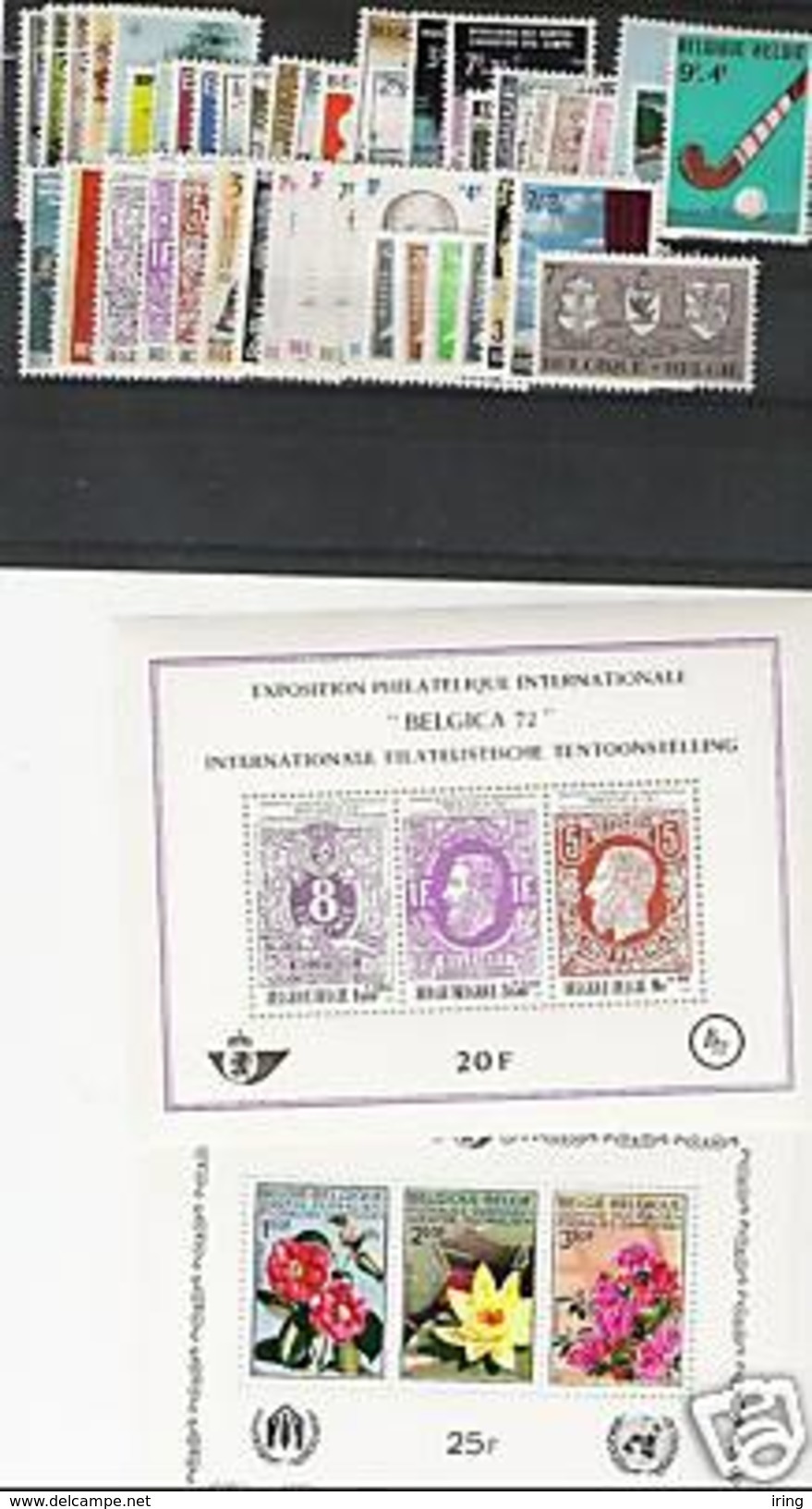 België - Belgique Jaar - Année 1970 ** MNH - Années Complètes