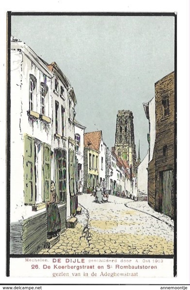 Alfred Ost - Mechelen - De Dijle N°26...... - Mechelen