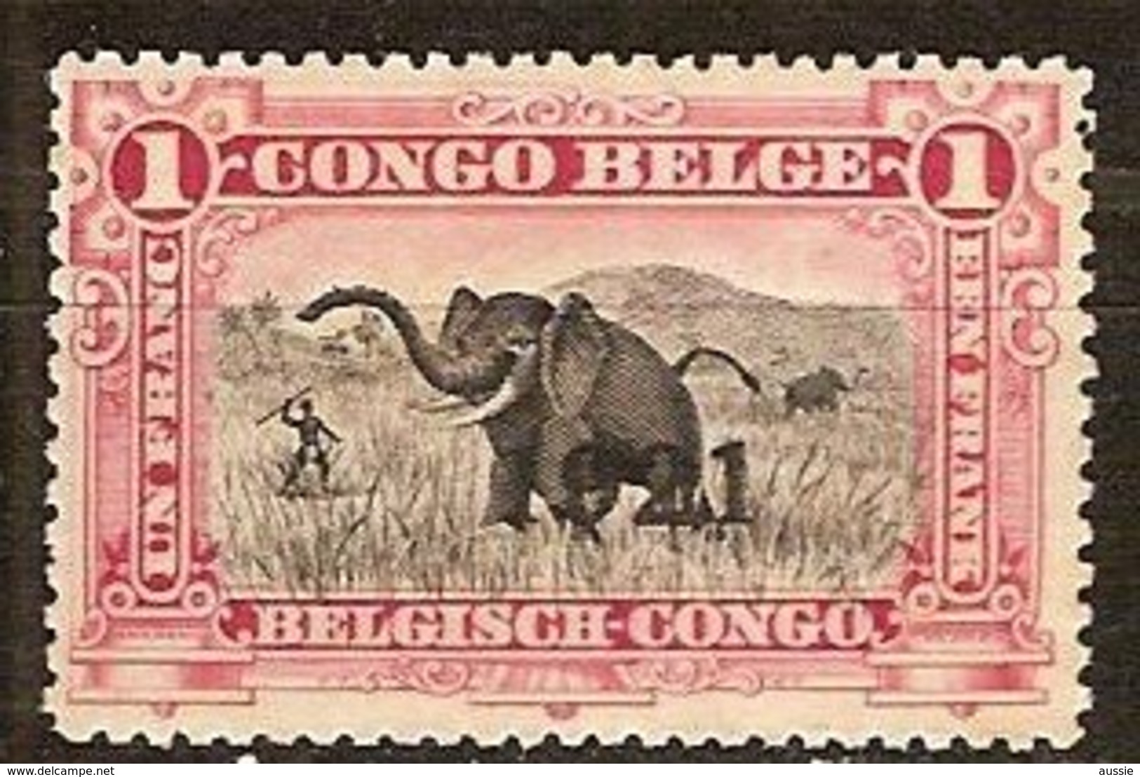 Belgisch Congo Belge 1921 OCBn° 91 *** MNH Cote 3,75 € Surcharge - Neufs