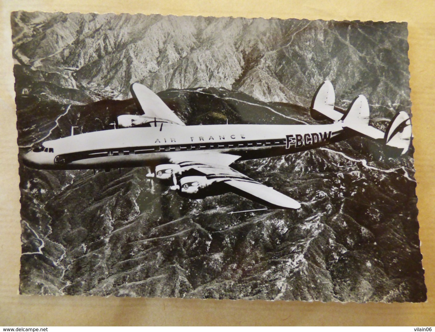 AIR FRANCE  CONSTELLATION    F-BGDW  EDITION PI N° 7 - 1946-....: Era Moderna