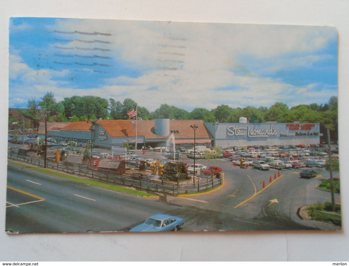 D168554 Connecticut Norwalk , Stew Leonard's Dairy Store  -stamps 1988 - Norwalk