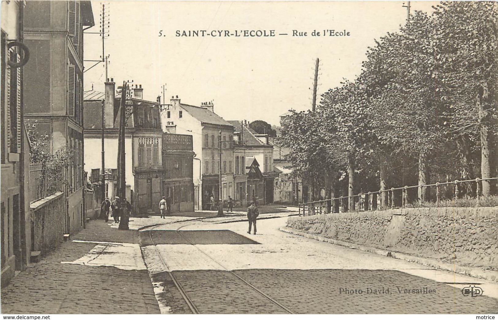 SAINT CYR L'ECOLE -rue De L'école. (ELD éditeur) - St. Cyr L'Ecole