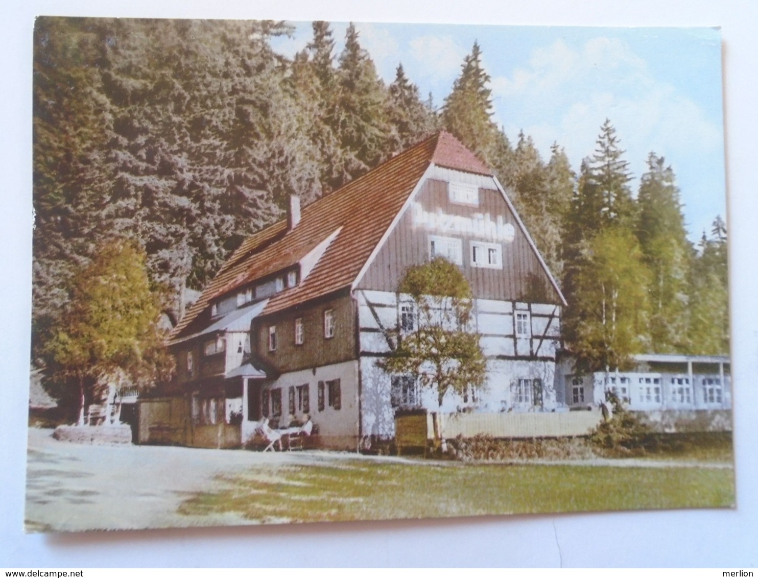 D168564 Oberpöbel-Dippoldiswalde Gasthaus Putzmühle  PU 1966 - Dippoldiswalde