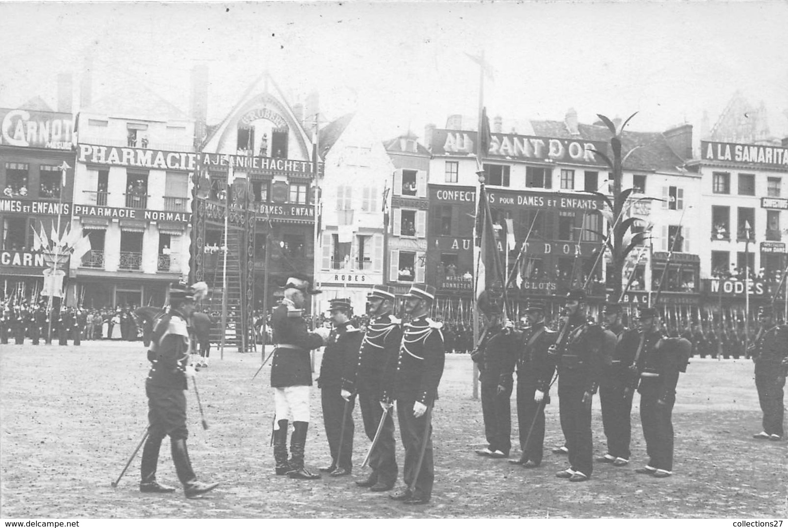 60-BEAUVAIS- LOT DE 33 CARTES-PHOTOS- FÊTE - CEREMONIE