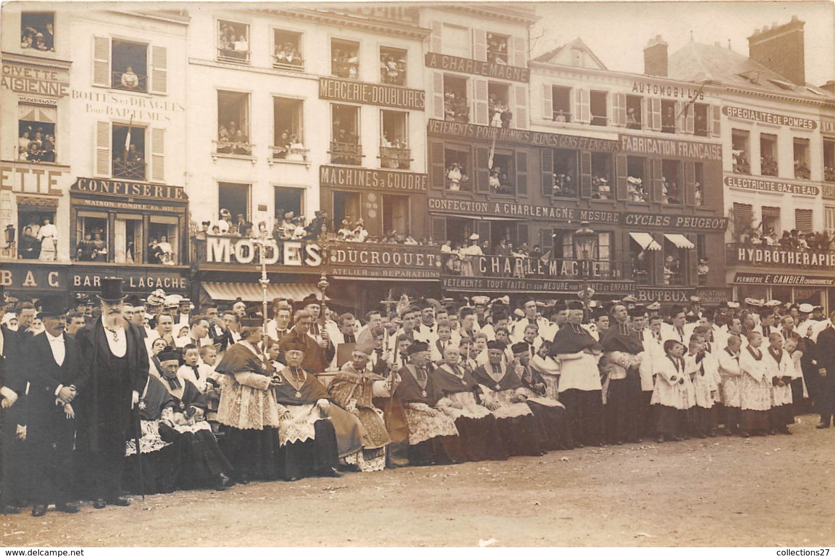 60-BEAUVAIS- LOT DE 33 CARTES-PHOTOS- FÊTE - CEREMONIE