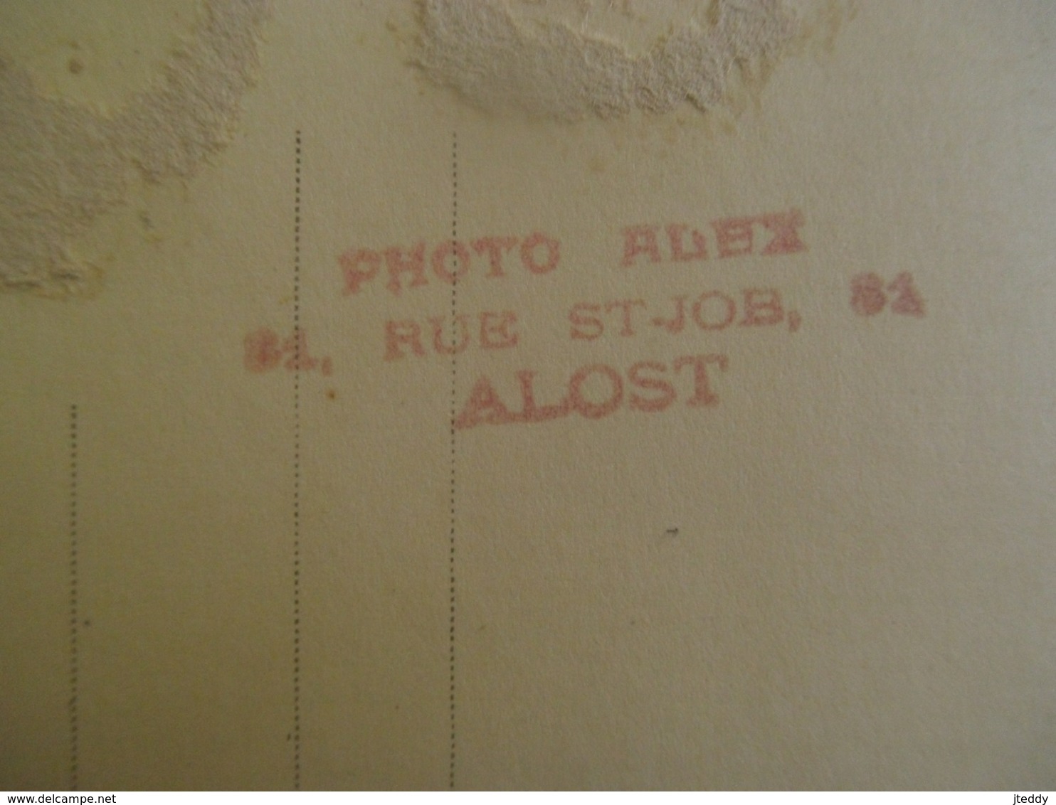 Oude Foto-postkaar  Tvan MAN   Photo  ADEX   Rue St- Job ALOST - Personnes Identifiées