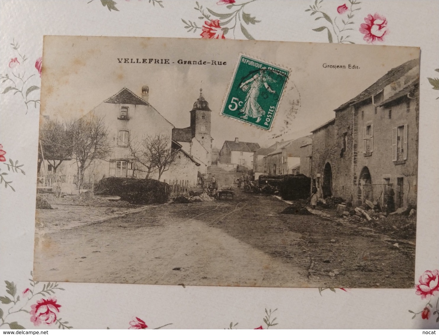 Vellefrie Grande Rue Haute Saône Franche Comté - Autres & Non Classés